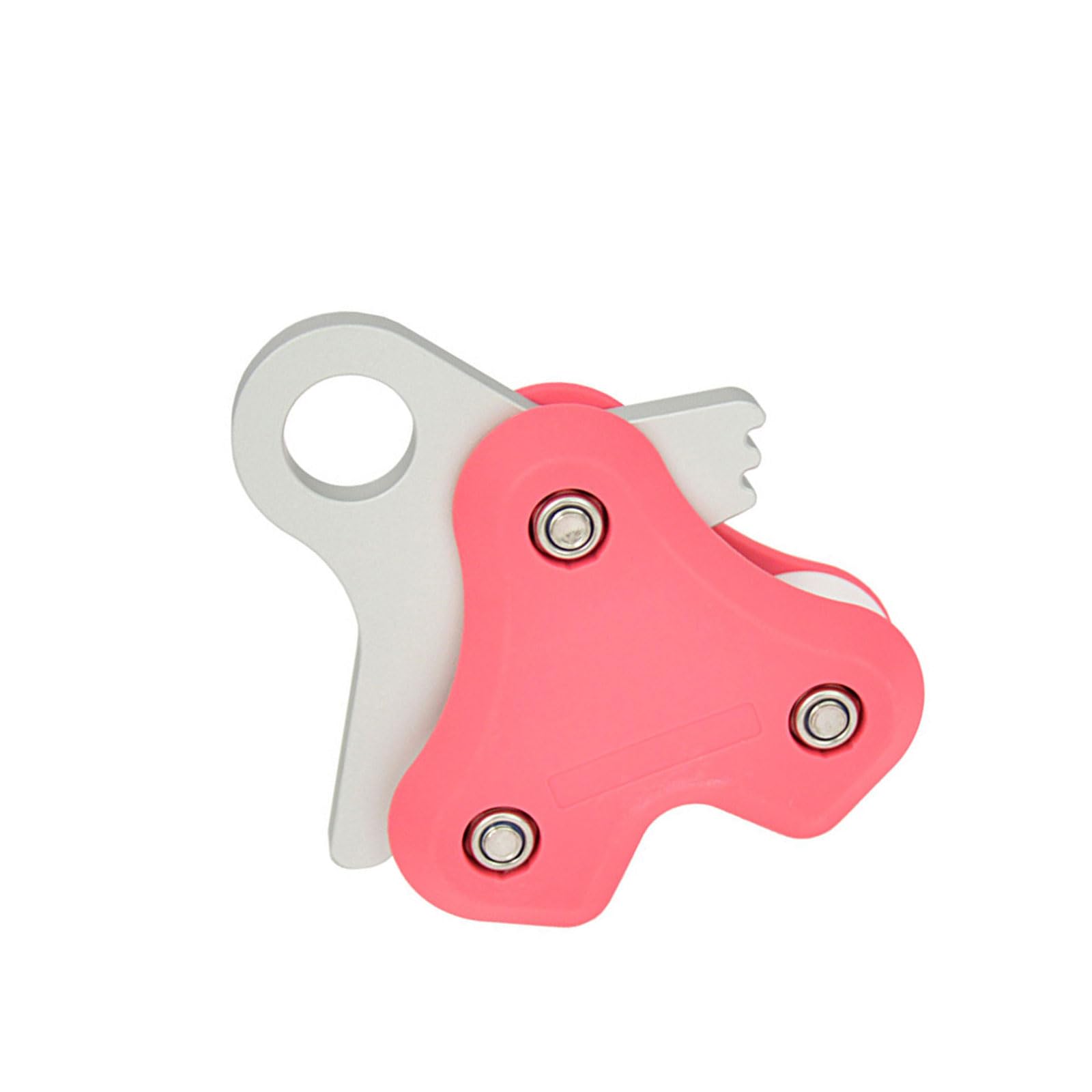 Polea de buceo ligera con retractor de cuerda de metal para actividades subacuáticas 7