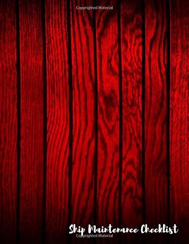 Ship Maintenance Checklist: Ship Maintenance Checklist