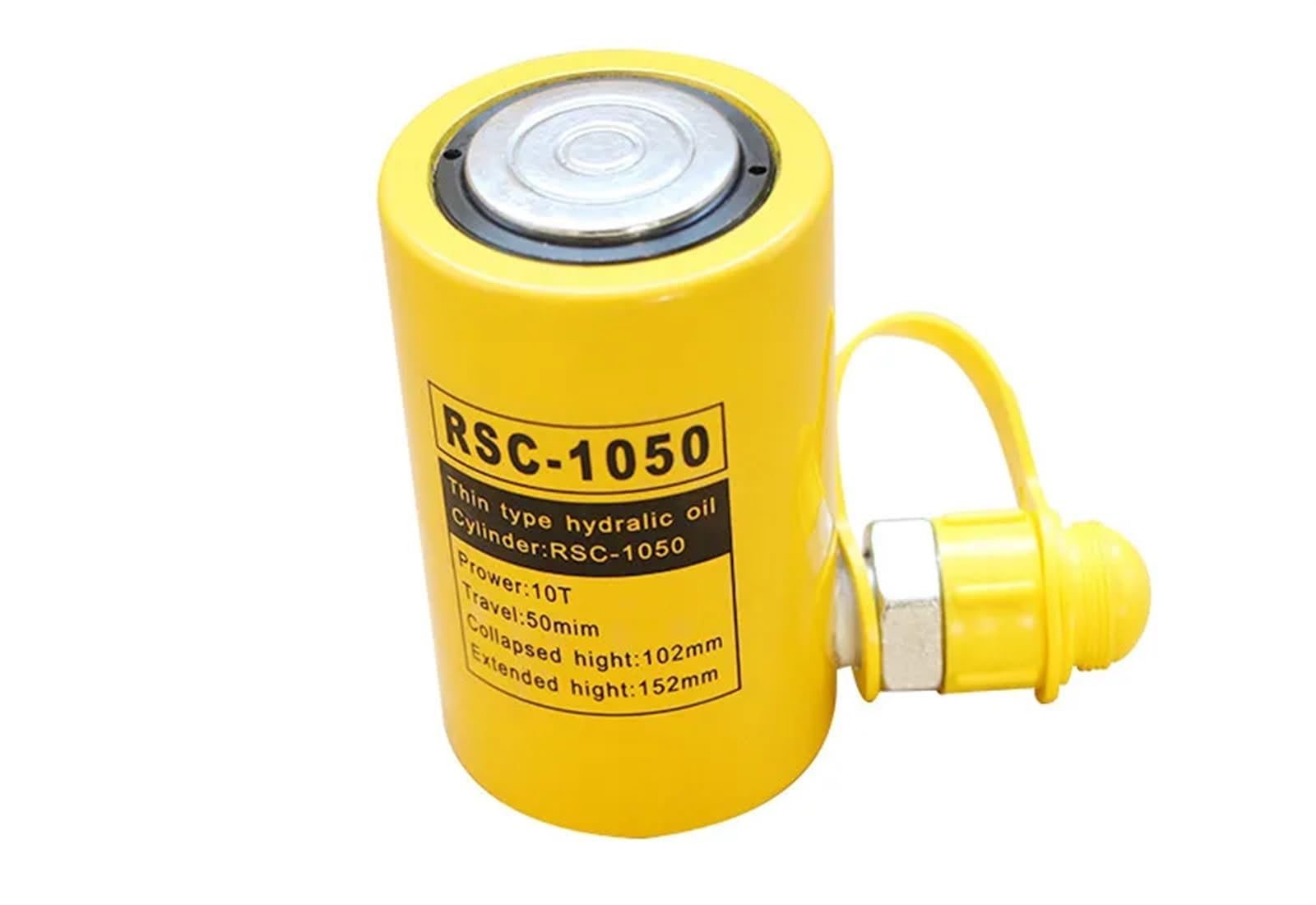 LZIKKGKI Low Height Hydraulic Cylinder RSC-1050 Hydraulic Jack with tonnage of 10T, work travel of 50mm