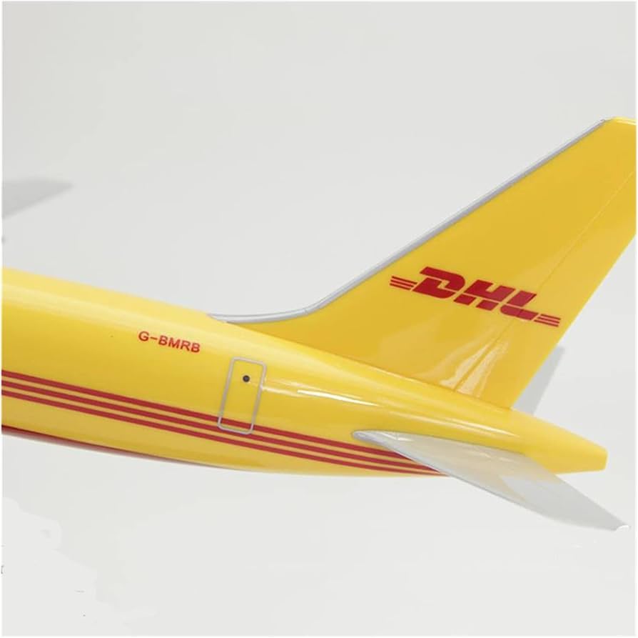 Amazon.co.jp: 対象: 1:144 スケール ボーイング 757 DHL 樹脂飛行機
