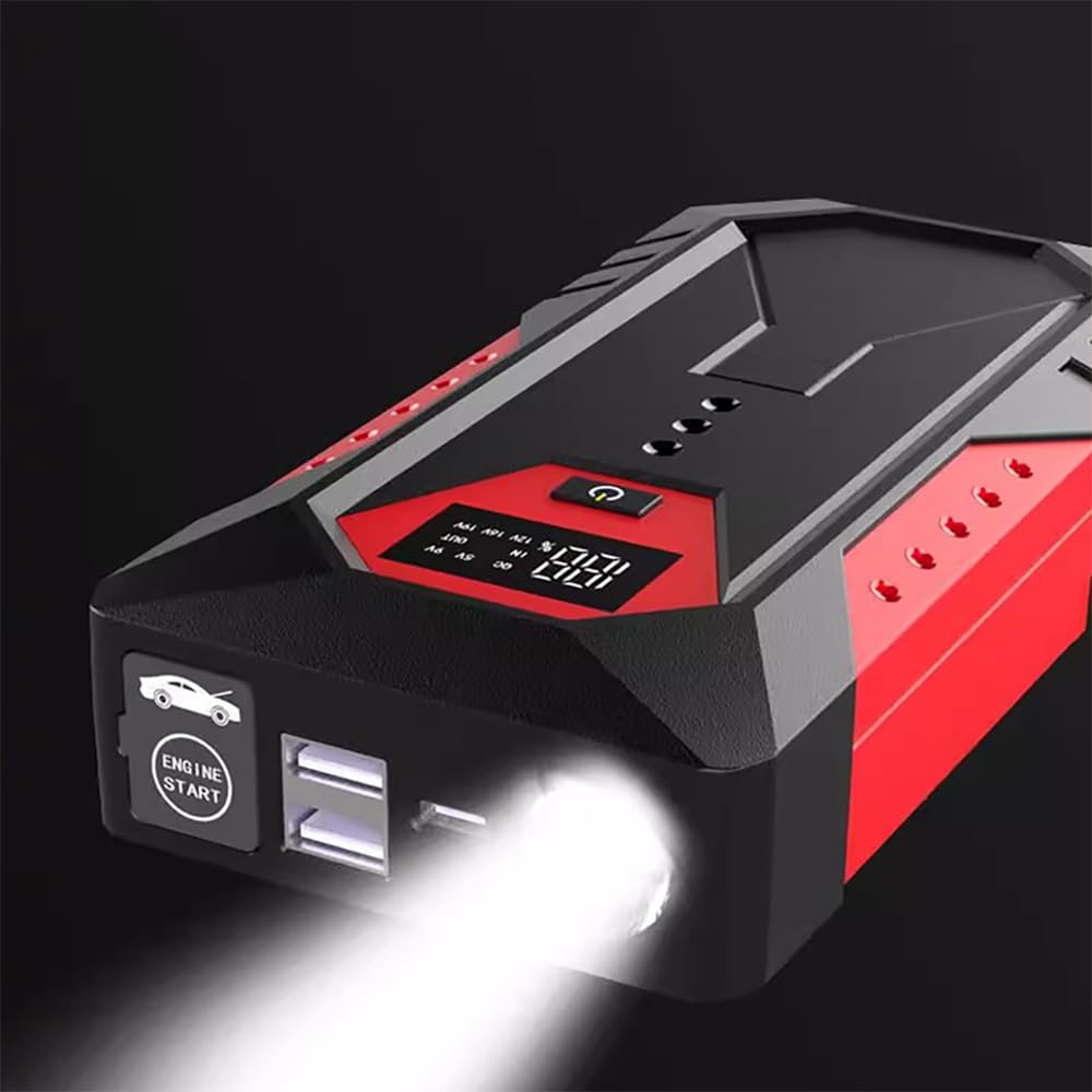 1200A Urządzenie Do Uruchamiania Awaryjnego Samochodu 22000mAh Power Bank Benzyna Diesel Ładowarka Samochodowa Począwszy Od Akumulatora Samochodowego Booster Buster