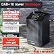 Kathrein DAB+ 10 Tower - Modernes und tragbares FM-/DAB+/Internetradio | DAB Plus Radio | Digitalradio DAB+ & UKW, Internetradio | WLAN Radio mit Bluetooth für Streaming, Aux 3,5mm