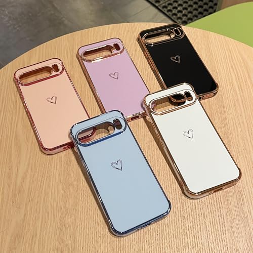 Coque Google Pixel 9 Pro XL rose ZTOFERA avec protection objectif photo - 7