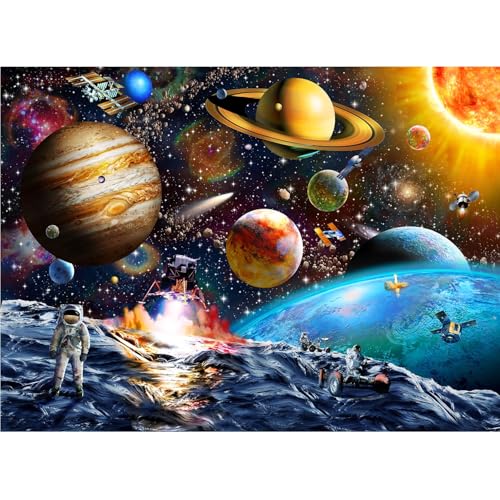 Puzzle Espacial Outer Space 6 a 8 Anos miniatura 1