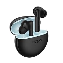 OPPO Enco Buds2, Auricolari True Wireless, Bluetooth 5.2, in-ear, Cancellazione rumore in chiamata, Comandi Touch, Audio Binaurale, Compatibili Android ,  iOS (Versione Italiana), Black