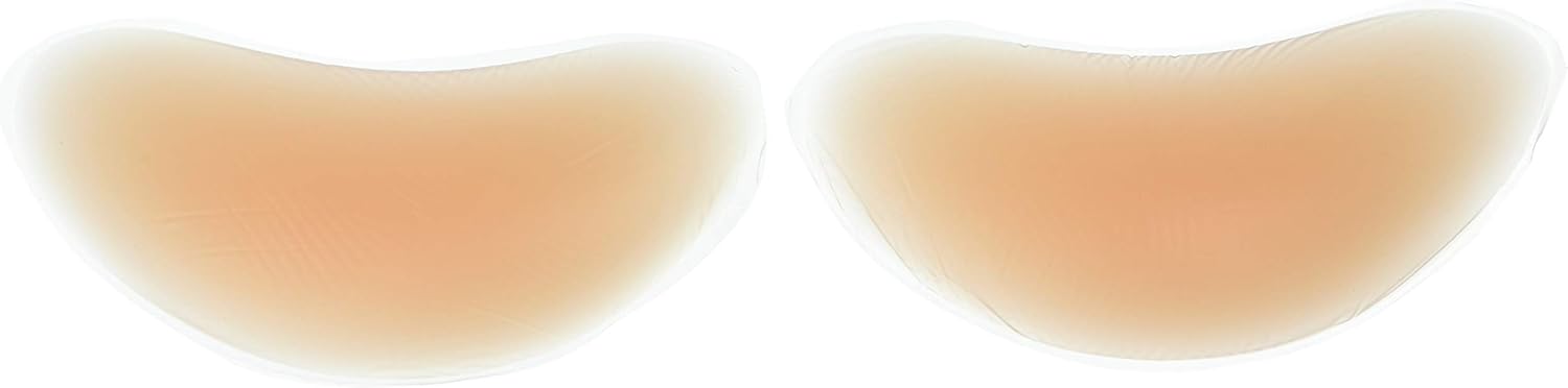 Maidenform Women's Mini Silicone Push up Pads-Banana Shape One Size Nude