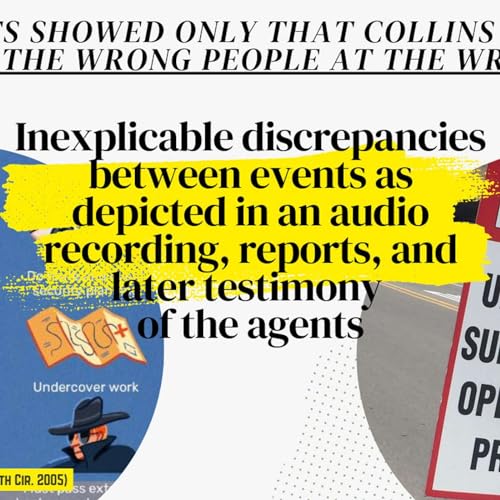 NO PROBABLE CAUSE to ARREST, just being close to the wrong people at the wrong time. Podcast Por  arte de portada