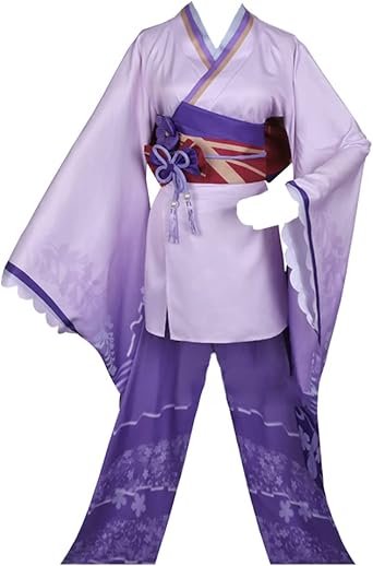 Game Genshin Impact Cosplay Costume Raiden Shogun Dresses Adult