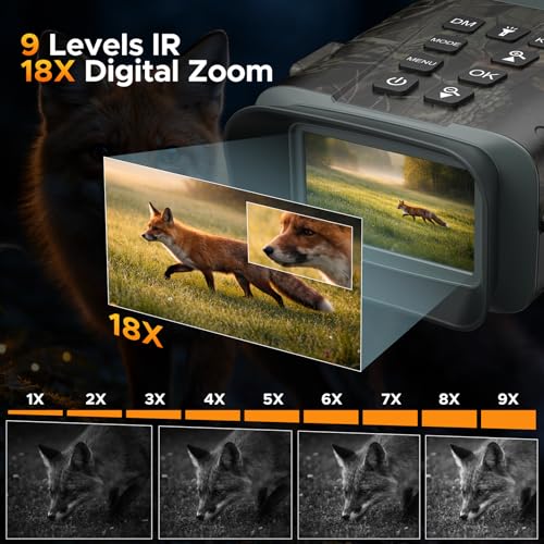 Digital Night Vision Binoculars for Hunting