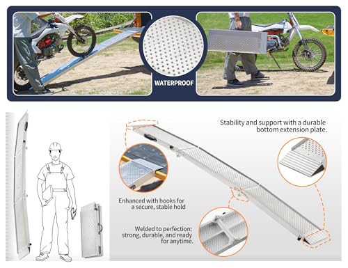 Rampa Plegable de Aluminio para Carga hasta 600 lb miniatura 5
