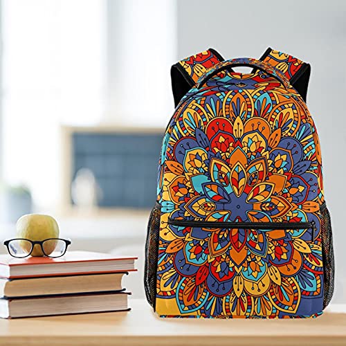 Sac à dos décontracté à fleurs vertes pour femme de grande capacité - 6