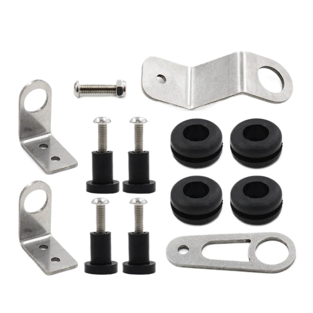 Radiator Bracket Kit Compatible with Civic EG EK 1992 2000 Integra 1994 2001 K Swap K Series K20 K24