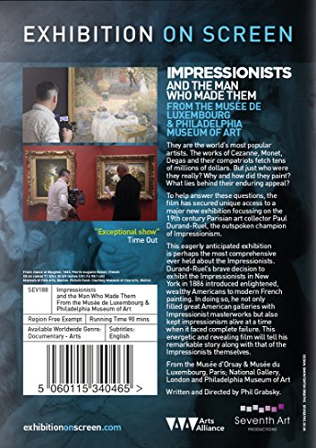 The Impressionists DVD la inspiradora historia de pasión y arte que desafió al mundo 4