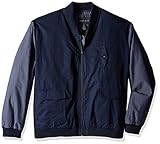 Sean John Men's Big and Tall Two-Tone Bomber Jacket