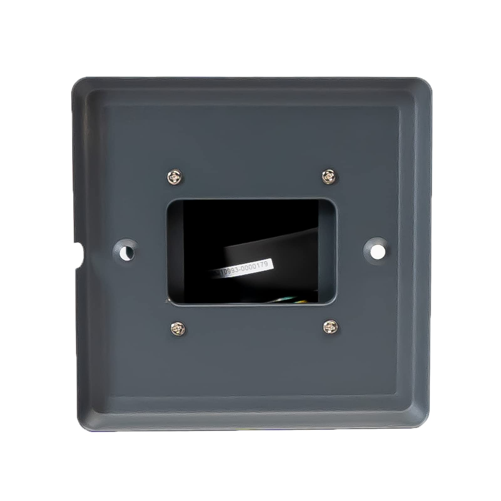 Grafner Edelstahl Design Gartensteckdose Dämmerungssensor, 3 Steckdosen, IP44, eckig, anthrazit, KEIN ROST – Pulverbeschichtung, Energiesäule Mehrfach Metall Außen Steckdose schwarz Helligkeitssensor