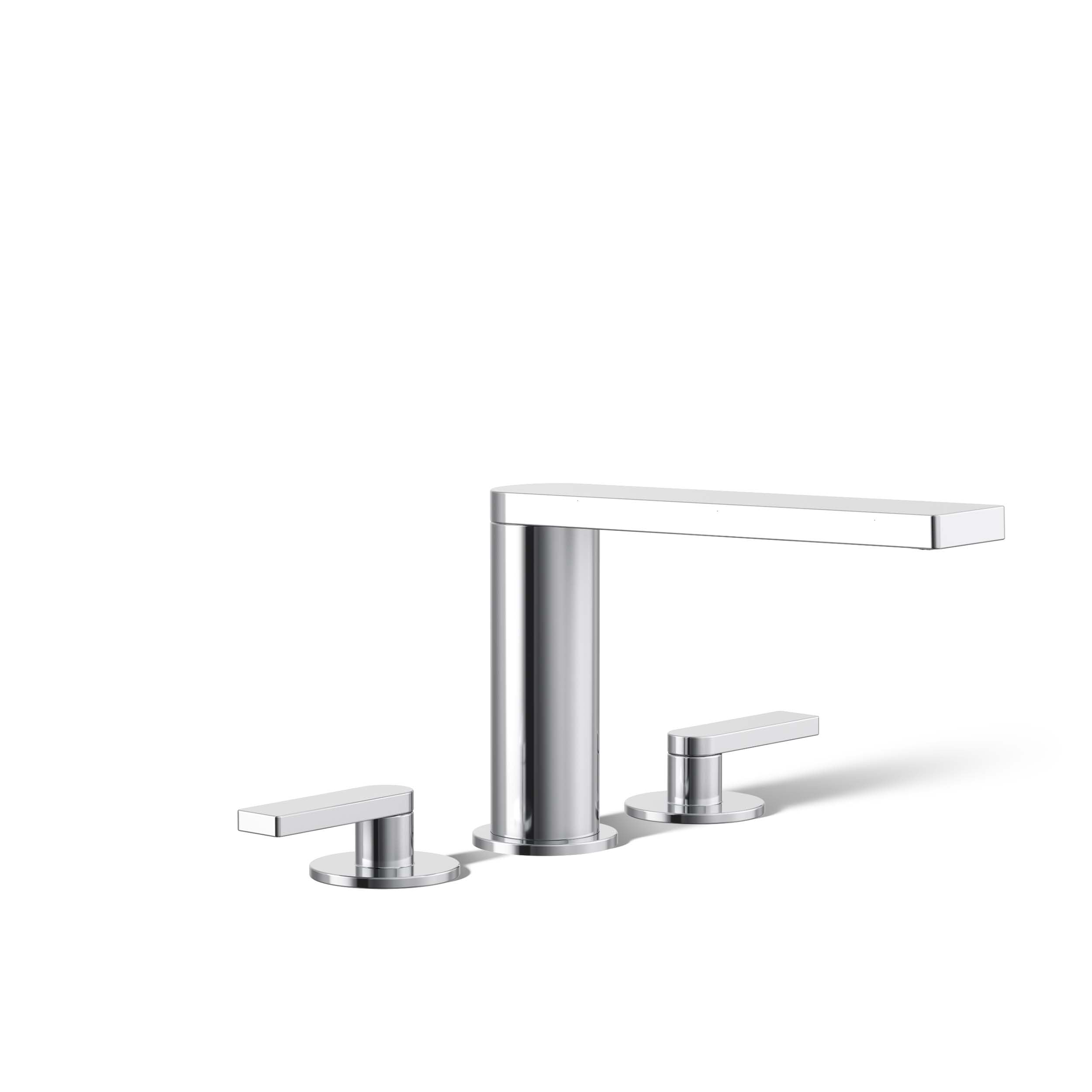 Kohler 73081-4-CP Composed® Deck-Mount Bath Faucet with Lever Handles, Polished Chrome