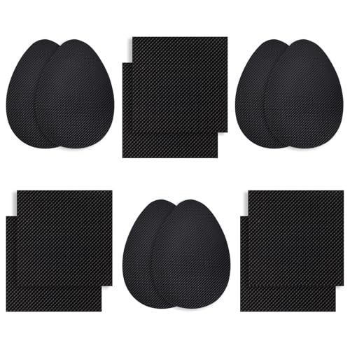 Adhesivos de Suela Antideslizante para Zapatos, 6 Pares de Suela de Goma para Suelas y Suelas de Zapatos, Adhesivos para Desgaste Reducido de la Suela, para Tacones Altos, Sandalias, Botas