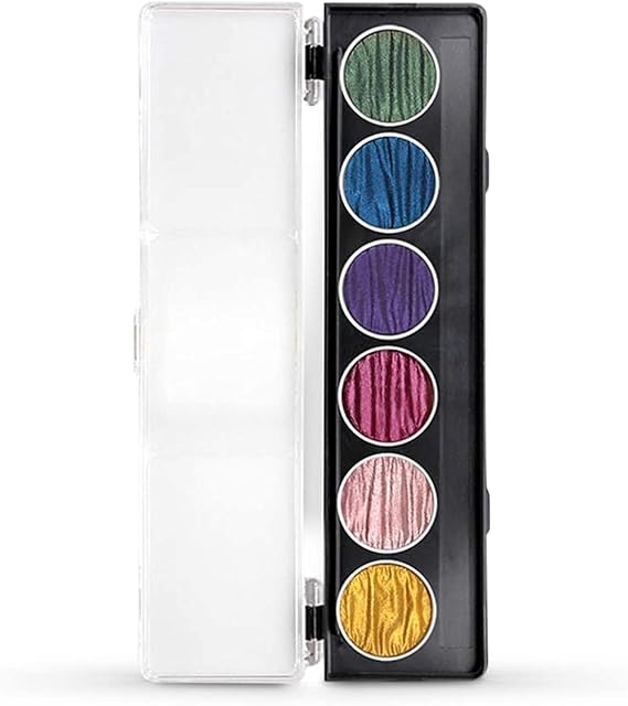 Coliro Artist Mica Watercolour M710 Set"Rainbow" by Finetec