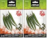 Semillas Hortícolas - Pimiento Guindilla Verde - Batlle (Paquete de 2)