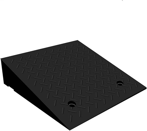 Bavokon Bordsteinrampe PVC - 25x27cm Für Auto, Rollstuhl & Motorrad
