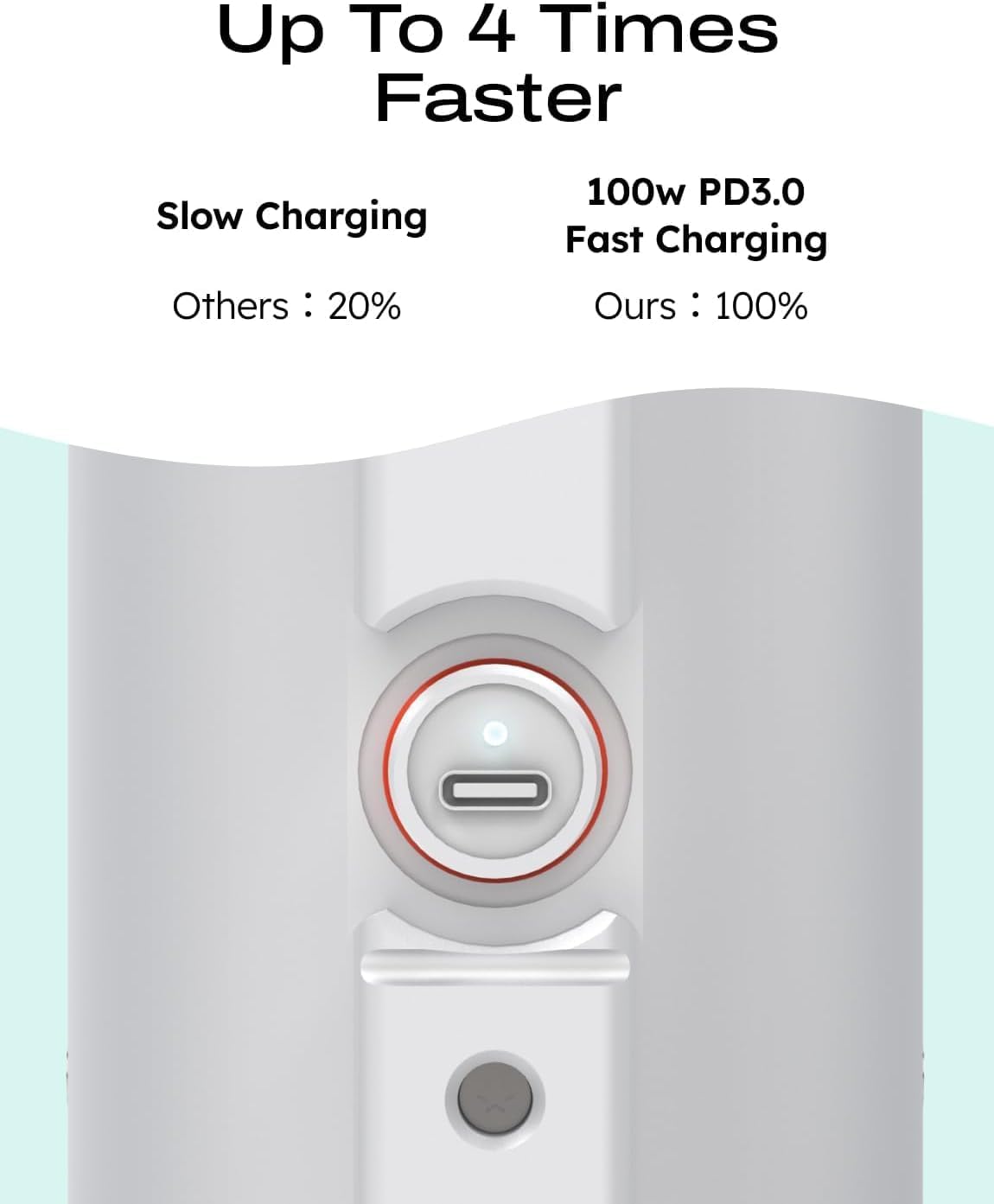 LEFEET P1 Lite Underwater Scooter, 4 Speed Modes Portable Water Scooter for Adults, 60 Min Runtime, 200ft Depth with Camera Mount, Sea Scooter for Snorkeling, Swimming Pool Scuba, Diving