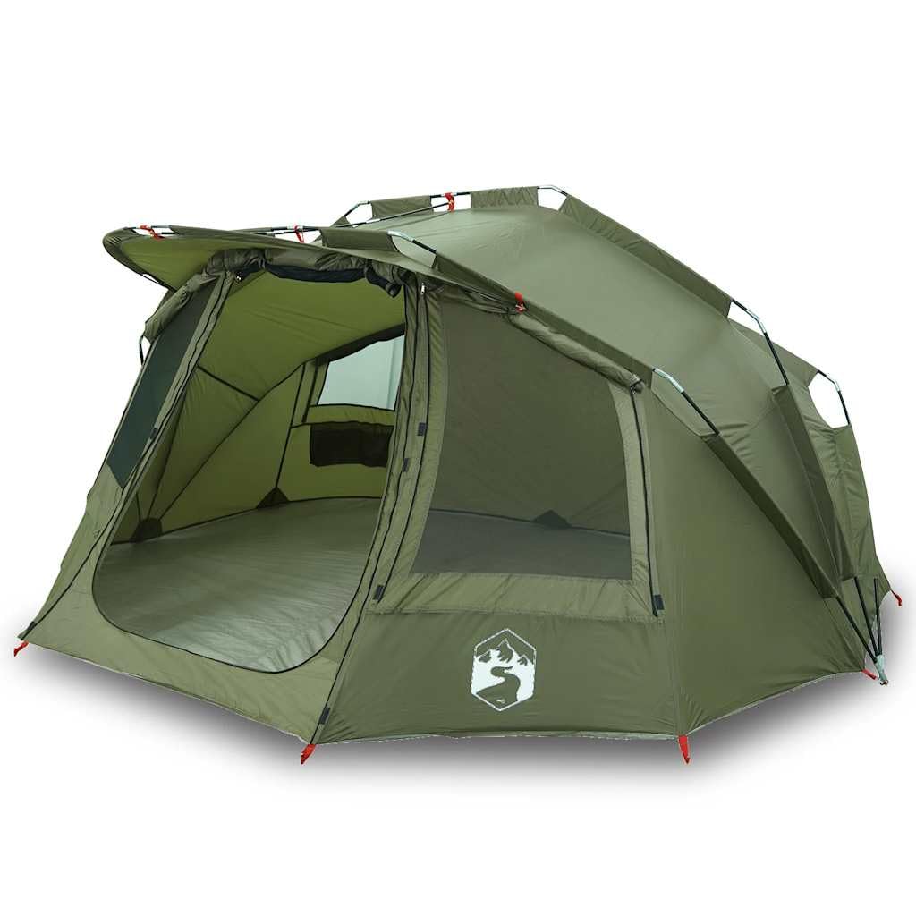 Générique Tente de pêche 5 Personnes Vert Olive imperméable,Équipements Sportifs,Loisirs de Plein air,Camping et randonnée,Tentes,Vert,7 KG,4009389