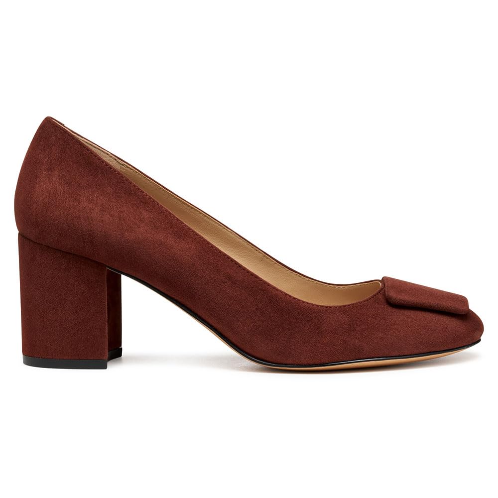 Geox Women's D VIRNILISA 65 Pump, Red, 38.5 EU, red, 5.5 UK