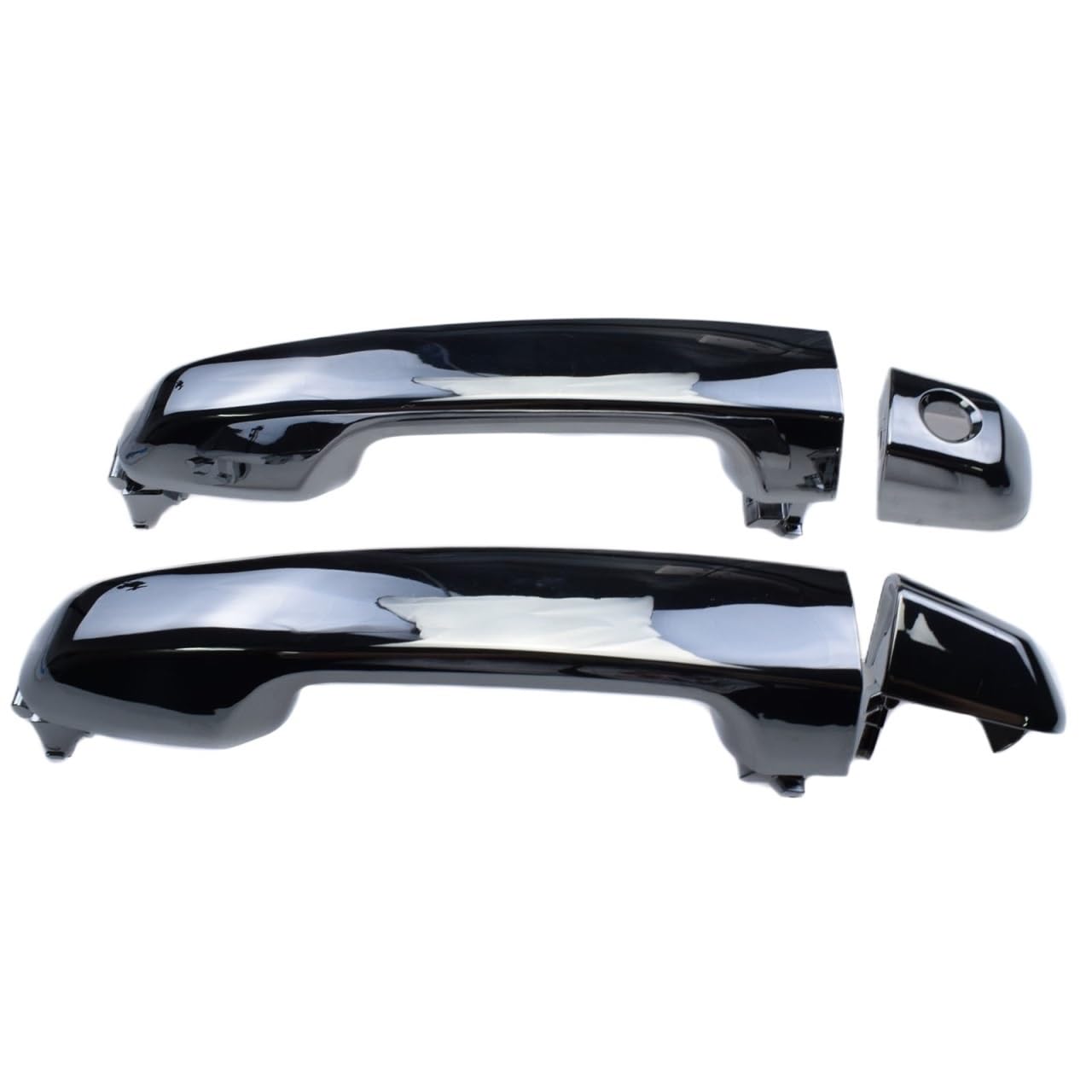 CGMIBOZ Chrome Outer Door Handle 69210-60100-C0 69210-60100 for Toyota 4Runner for Lexus GX460 2010-2018(Front Side)