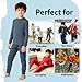 City Threads Kids Thermal Underwear Set Made in USA Sensory Friendly Kids Long Johns, Thermal Set for Boys Base Layer for Ski