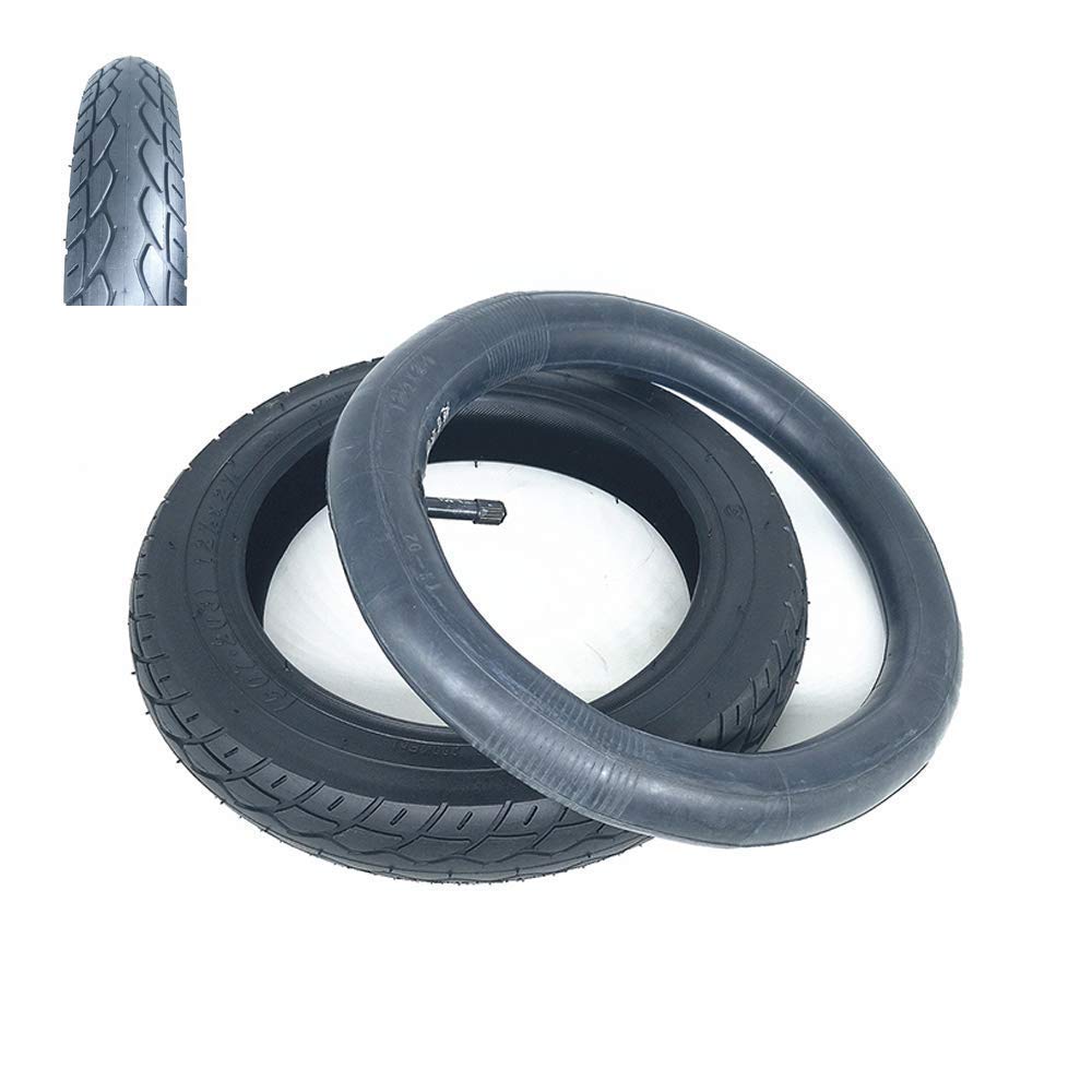 Electric Scooter Tires 12 Inch 12 1/2X2 1/4 Inner and Outer Pneumatic Tires Non-Slip and Wear-Resistant General 57-203/62-203 Tires,Tire Replacement Durable and Strong