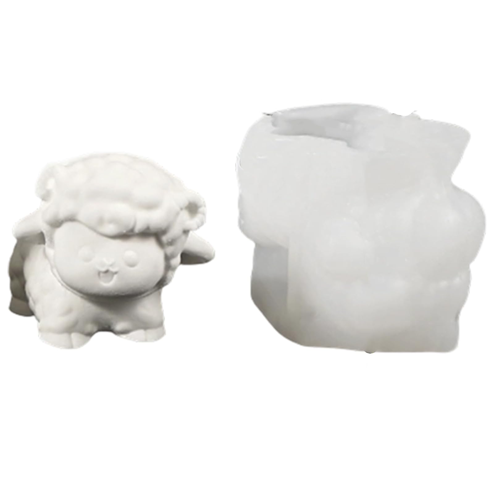 Hsioluted Creative Silicone Lamb Suitable for Crafting Soap Chocolate and Other Projects Supplies