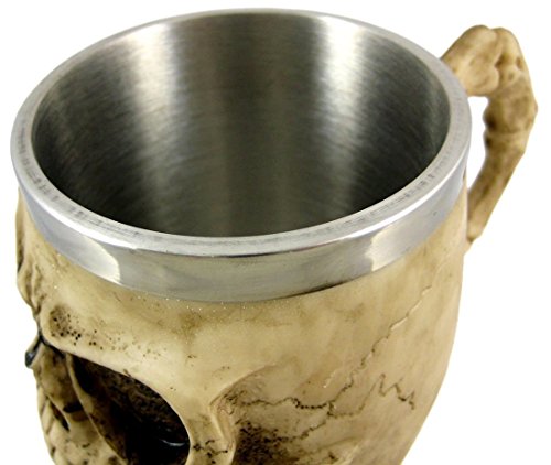 Taza de cocina con calavera esqueleto humano Halloween miniatura 3