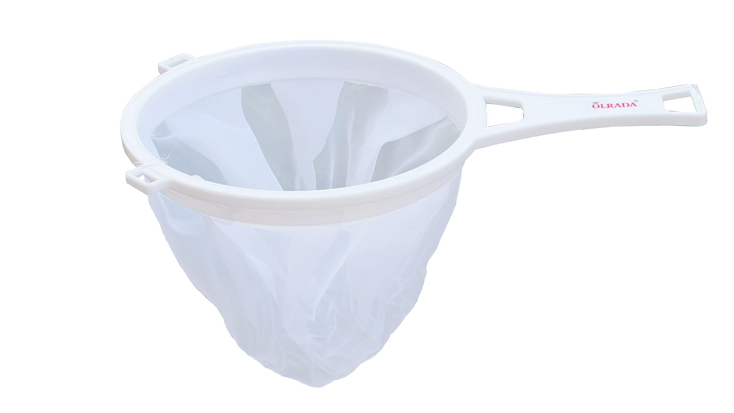 Olrada Nylon Mesh Strainer Food Yogurt Mesh Sieve Plastic Mesh Colander with Handle Pack 12inch of 1pcs (B09Z5MTXQZ) Amazon Price History, Amazon Price Tracker