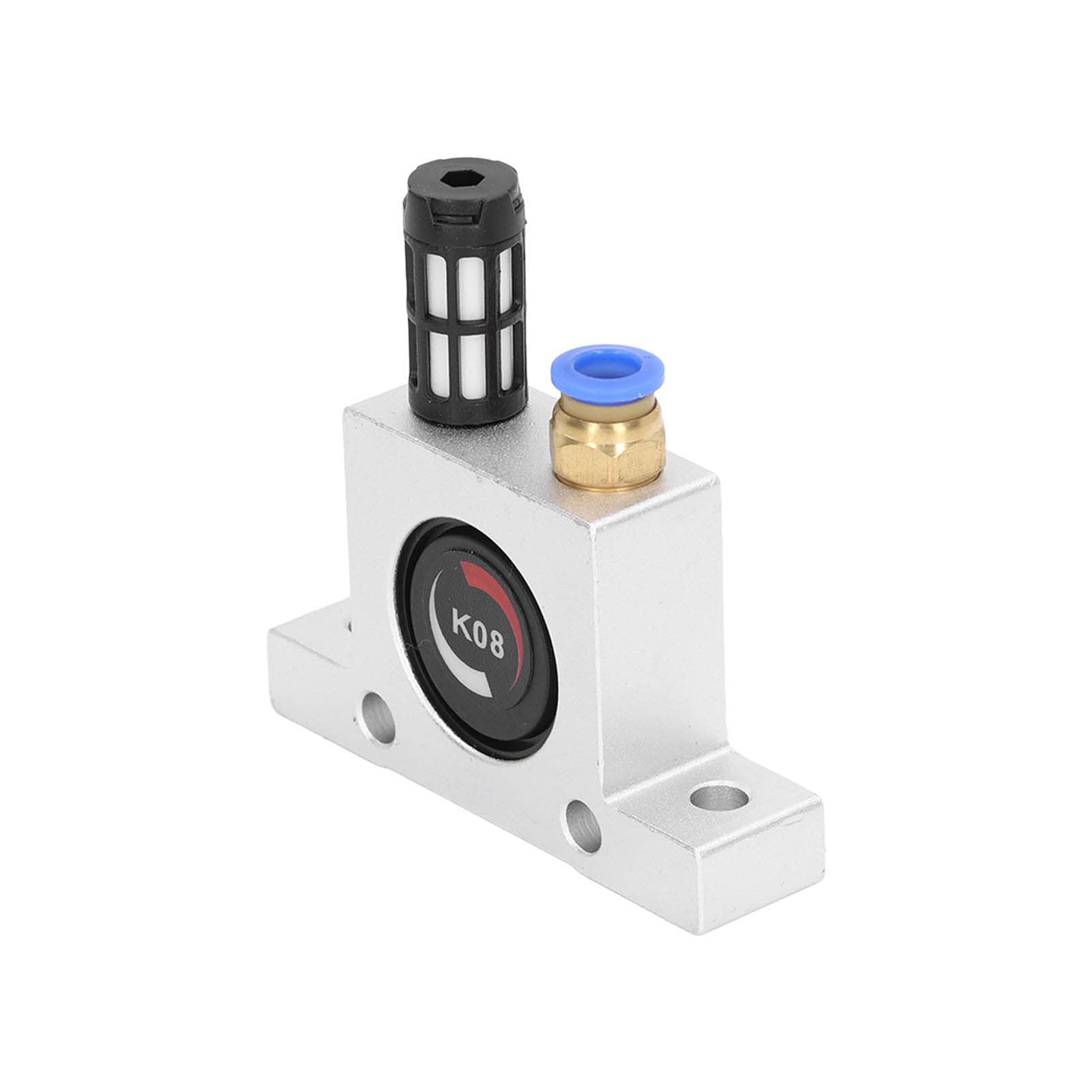 Pneumatic Air Vibrator, Ball Type Industrial Turbine Vibrator with Muffler, Aluminum Alloy Air Vibrator for Foundry Hopper Conveyor Silo, Adjustable Vibration Force and Frequency — Amazon image 9