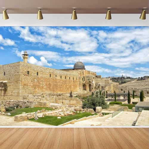 CapiSco Jerusalem Old City Backdrop for Photography, Dome of The
