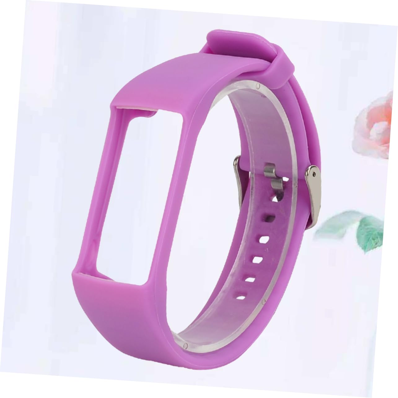 Artibetter 3piezas Correa De Reloj De Silicona Para Banda Inteligente De Repuesto Color Púrpura Diseño Moderno y Cómodo Para Uso Diario