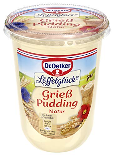 Dr. Oetker Löffelglück Grieß Pudding Natur, 500 g