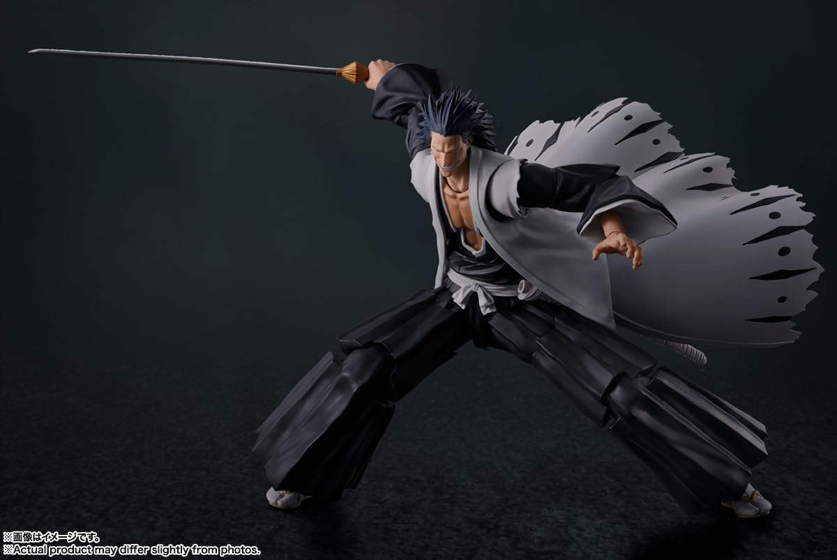 TAMASHII NATIONS - Bleach: Thousand-Year Blood War - Kenpachi Zaraki, Bandai Spirits S.H.Figuarts Action Figure