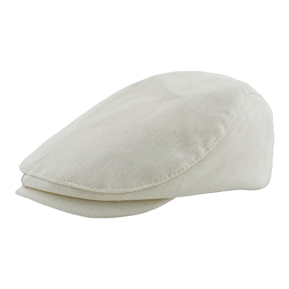 KeepSa Baumwolle Herren Newsboy Schiebermütze Flatcap Tellermütze Schlägermütze Gatsby Ivy Barett Cap Sommer Atmungsaktiv Verstellbare Vintage Cabbie Cap 57-61CM
