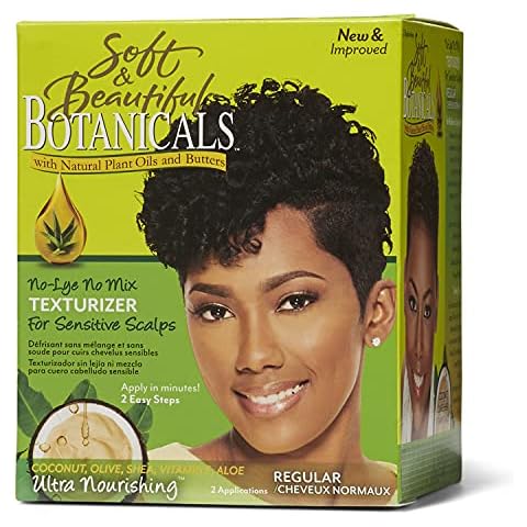 Soft & Beautiful Botanicals Texturizer For Women- Regular Code Cover