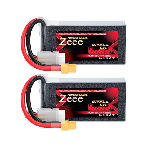 Batterie Lipo 3S Zeee 4200mAh pour Sessions de Vol Longue Durée en Drone