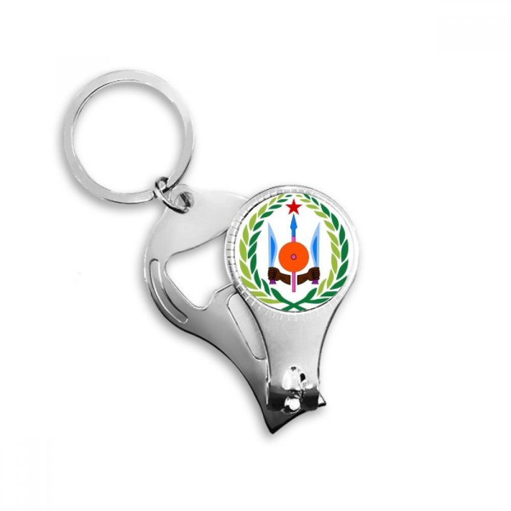Porte-clés national Djibouti : cadeau idéal emblème officiel