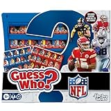 Guess Who? NFL Edition Board Game | Officially Licensed NFL Game for Kids and Families | Ages 6+ | 2 Players | 15 Mins. | Football Games