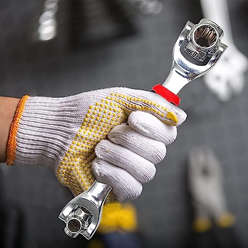 Image of 48 in 1 Tiger Wrench Swivel Head Multi Tool Universal Ratcheting Socket Set Adjustable Hand Tool for Car Bike Repair Home Maintenance Spanner Tool Kit