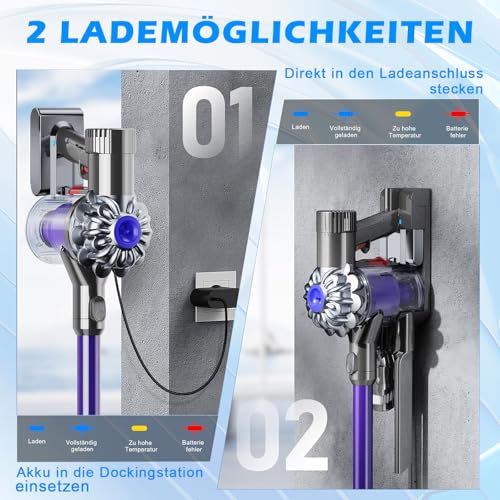 V6 Akku für Dyson, Ersatzakku für Dyson V6 Akku Kompatibel mit DC62 DC58 DC59 DC61DC62 Animal DC72 DC74 SV03 SV04 SV05 SV06 DC58 SV07 SV09 967810-23 967810 Handstaubsauger