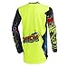 O'Neal 002E-903 Unisex-Child Youth Element Jersey (VILLAIN) (Neon Yellow, Medium)