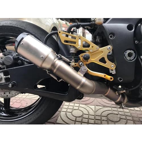Modification d'échappement fluide via tuyau intermédiaire Yamaha R1 Type E - 3