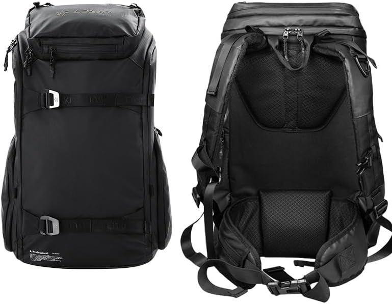 SNOWVERB Ski Boot Bag Backpack, 35L Ski Gear Bag & Snowboard Boot Bag, Capacity Waterproof Ski Travel Bag Snowboard Backpack