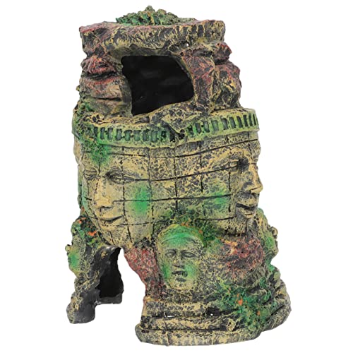 MERRYHAPY Décoration Terrarium Réaliste pour Reptiles Grotte De Cachette De Accès Facile À Votre Animal