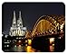 Produktbild m. kern Mousepad Köln Dom Nacht